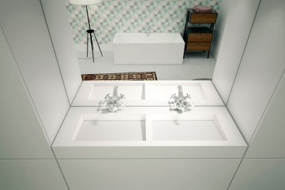 Umywalka kompozytowa Cristalstone