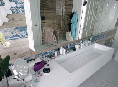 Nowoczesne umywalki z blatem na wymiar.Polska produkcja.