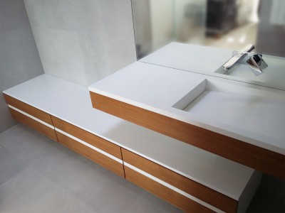 Umywalki z blatem na wymiar. Polska produkcja.