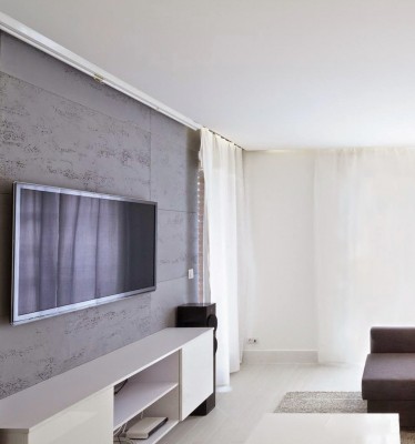 Beton architektoniczny 120x60cm w salonie