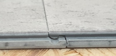 Widac tutaj przerwę względem poziomów