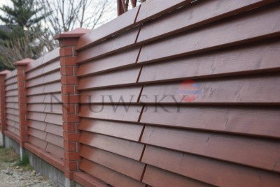 Mocowania do desek ogrodzeniowych pod kątem 22 stopni