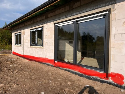 Poziom tarasu i chodników